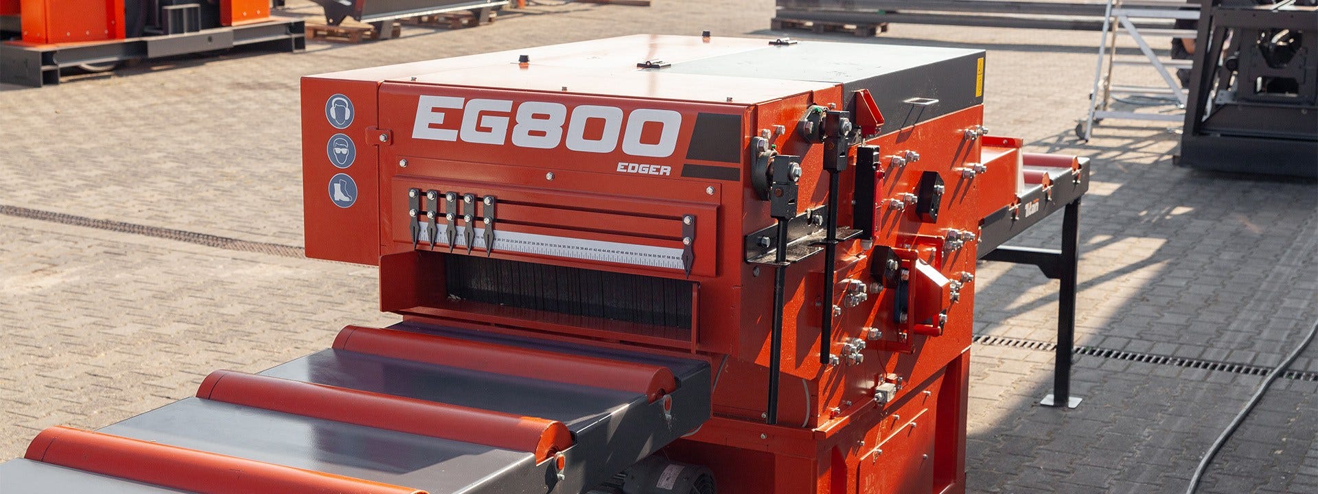 TITAN EG800 manual board edger and multirip