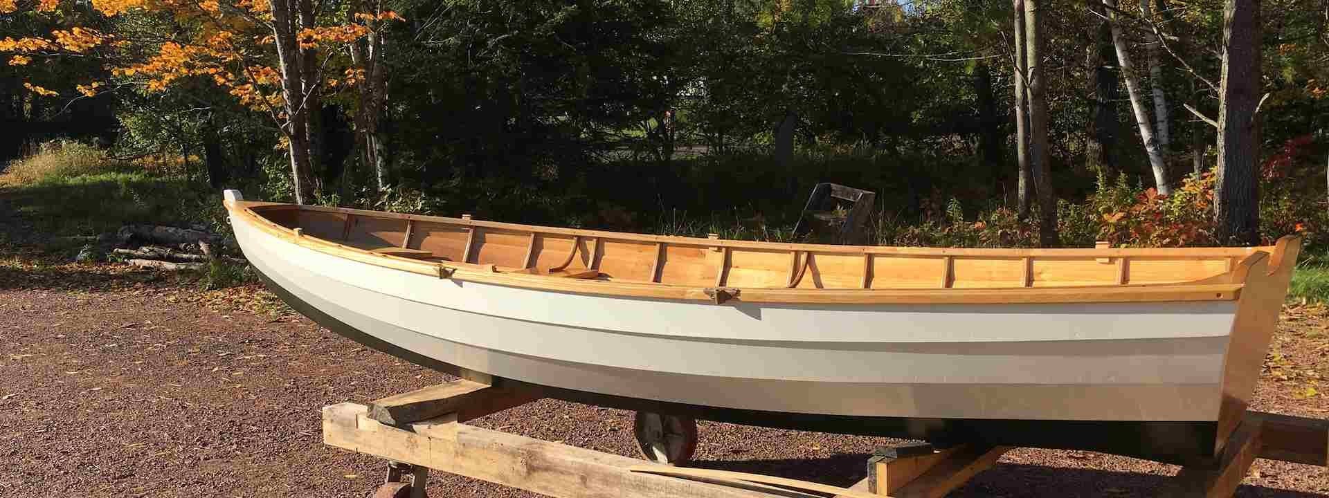Joshua Swan Boat in Progress