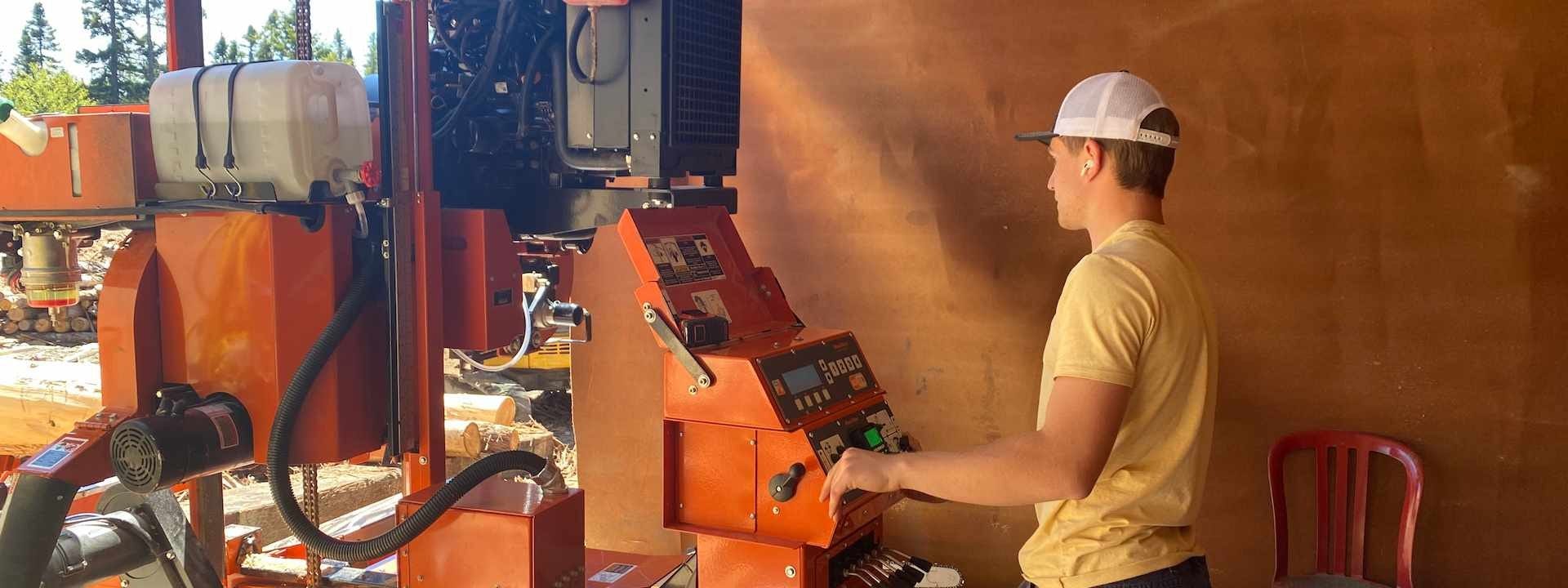 Teen Entrepreneur Started Sawmill Business in Canada