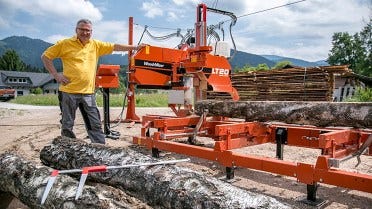 Carpentry Workshop in Slovenia Operates a Wood-Mizer Sawmill 