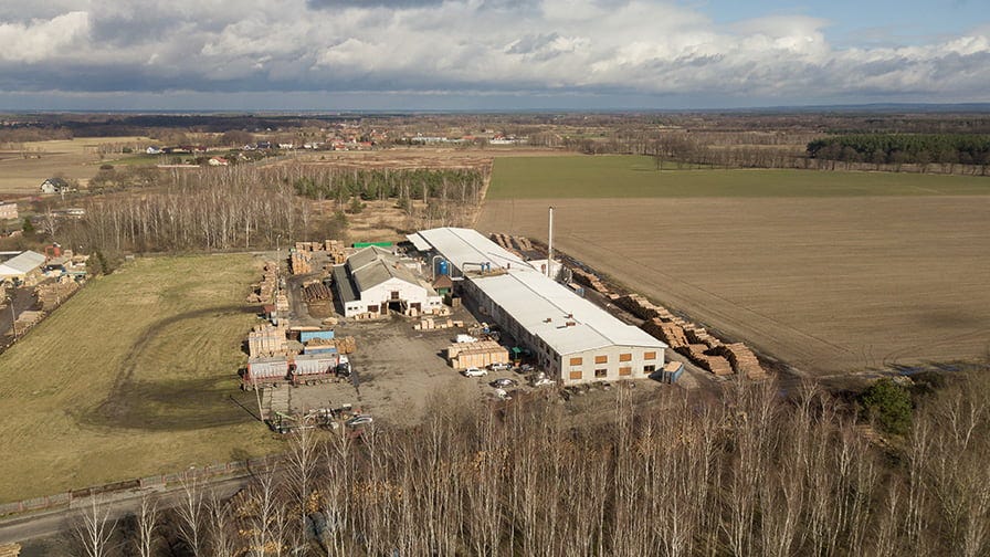 AMESKO pallet factory in Poland